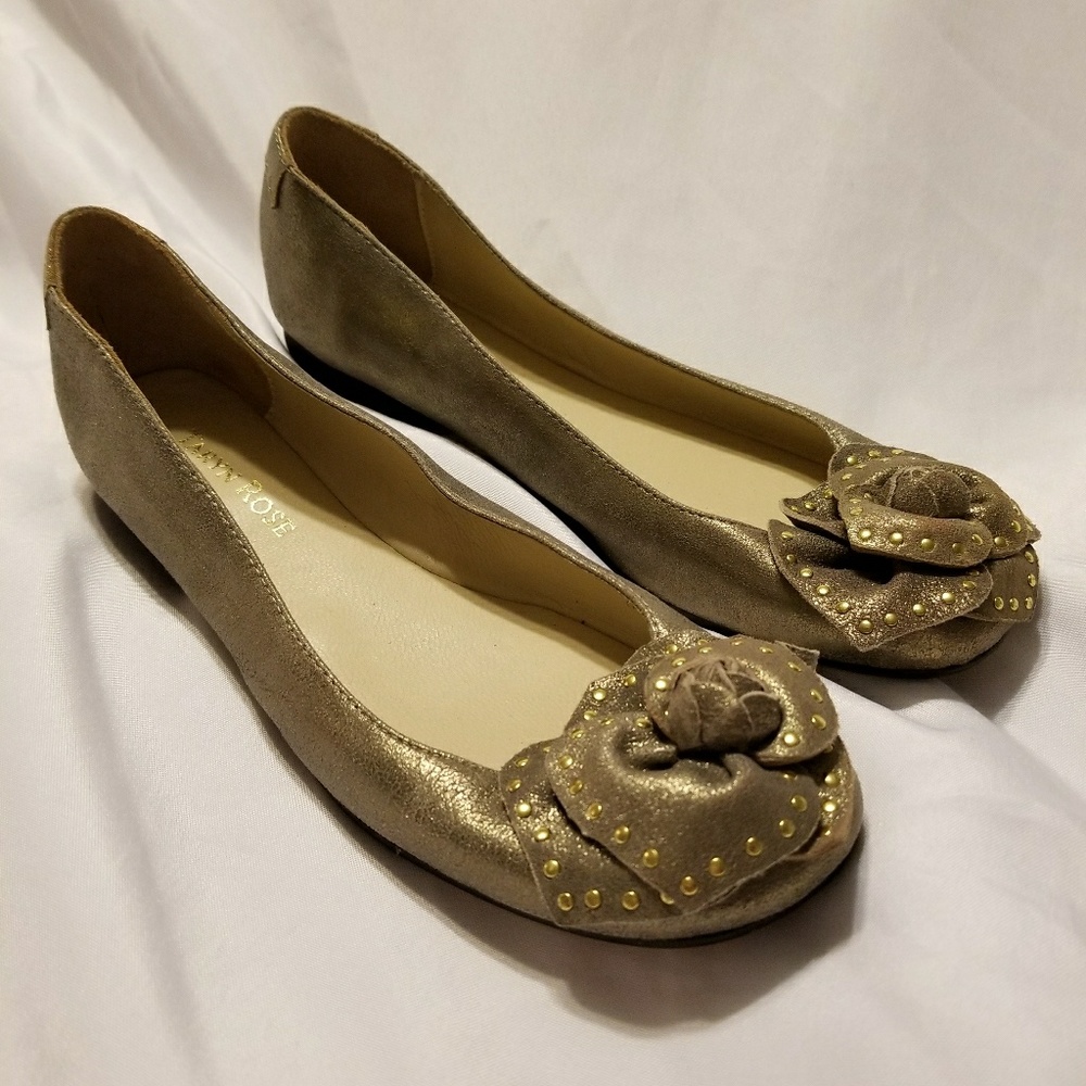 Taryn Rose Babylon Ballerina Flats Size 7M